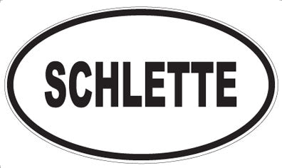 SCHLETTE - Oval Magnet