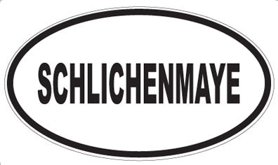 SCHLICHENMAYE - Oval Sticker