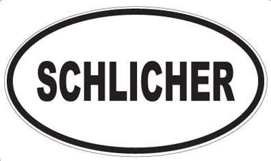 SCHLICHER - Oval Magnet