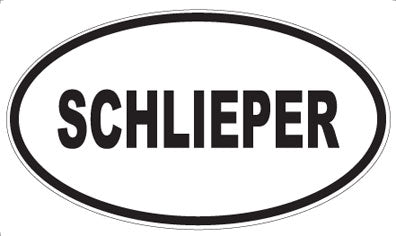 SCHLIEPER - Oval Sticker