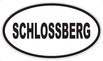 SCHLOSSBERG - Oval Magnet