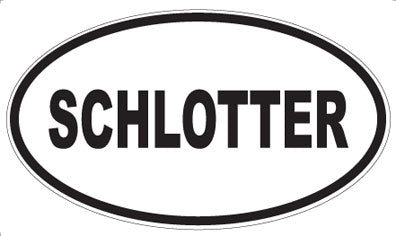 SCHLOTTER - Oval Magnet