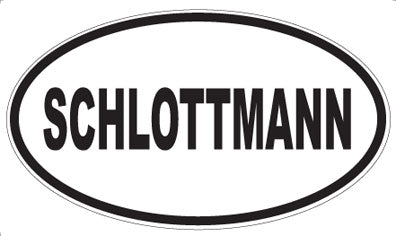SCHLOTTMANN - Oval Sticker