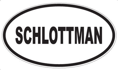SCHLOTTMAN - Oval Magnet