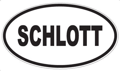 SCHLOTT - Oval Magnet