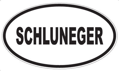 SCHLUNEGER - Oval Magnet
