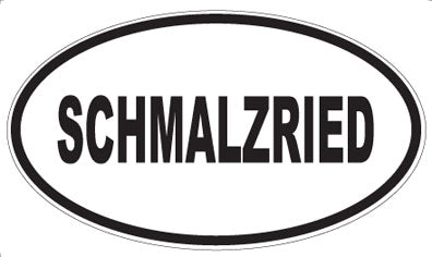 SCHMALZRIED - Oval Magnet