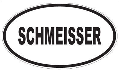SCHMEISSER - Oval Sticker