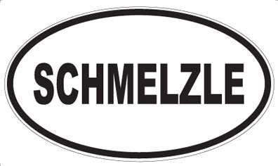 SCHMELZLE - Oval Magnet