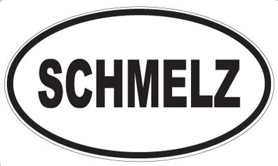 SCHMELZ - Oval Magnet