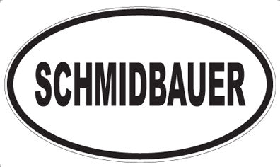 SCHMIDBAUER - Oval Magnet