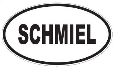 SCHMIEL - Oval Sticker