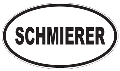 SCHMIERER - Oval Magnet
