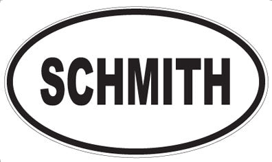 SCHMITH - Oval Magnet