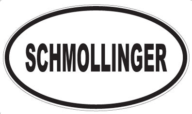 SCHMOLLINGER - Oval Magnet