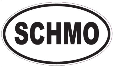 SCHMO - Oval Magnet