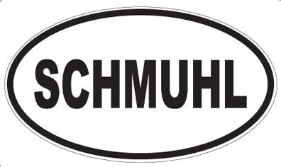 SCHMUHL - Oval Magnet