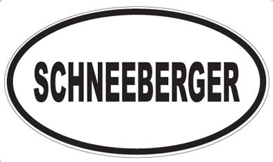 SCHNEEBERGER - Oval Magnet