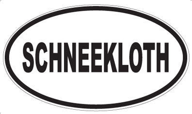 SCHNEEKLOTH - Oval Magnet