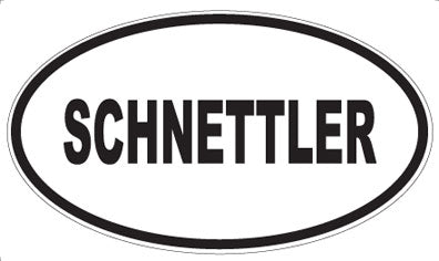 SCHNETTLER - Oval Magnet