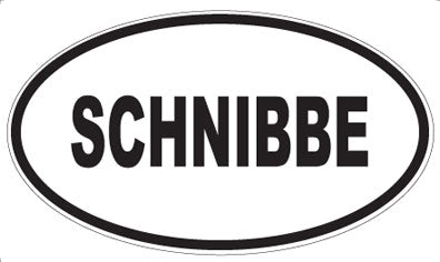 SCHNIBBE - Oval Magnet
