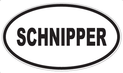 SCHNIPPER - Oval Magnet