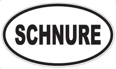 SCHNURE - Oval Magnet
