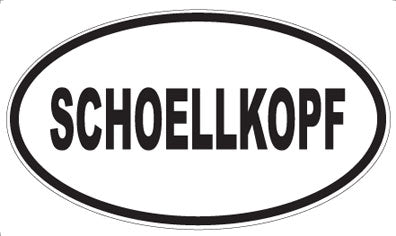 SCHOELLKOPF - Oval Magnet