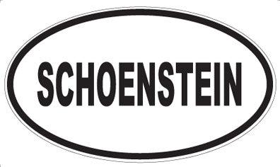 SCHOENSTEIN - Oval Magnet