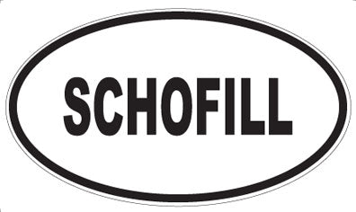 SCHOFILL - Oval Magnet