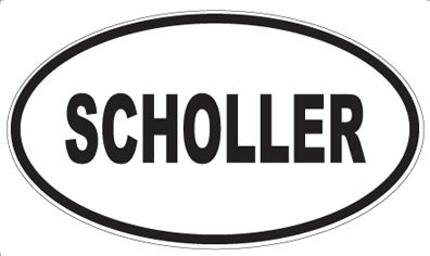 SCHOLLER - Oval Magnet