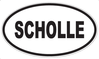 SCHOLLE - Oval Magnet