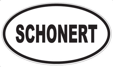 SCHONERT - Oval Magnet