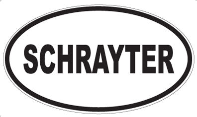 SCHRAYTER - Oval Magnet