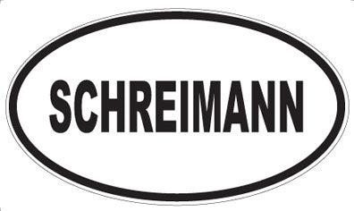 SCHREIMANN - Oval Magnet