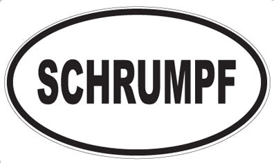 SCHRUMPF - Oval Magnet