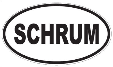 SCHRUM - Oval Magnet