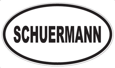 SCHUERMANN - Oval Magnet