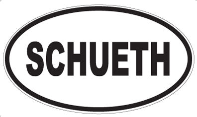 SCHUETH - Oval Magnet