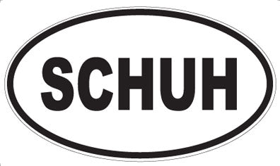 SCHUH - Oval Magnet