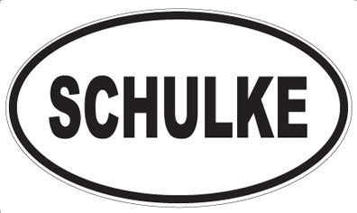 SCHULKE - Oval Magnet