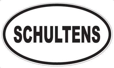 SCHULTENS - Oval Magnet