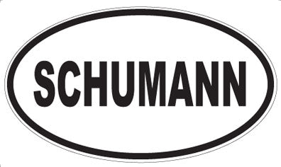 SCHUMANN - Oval Magnet