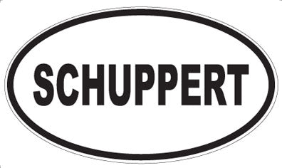 SCHUPPERT - Oval Magnet