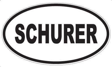 SCHURER - Oval Magnet