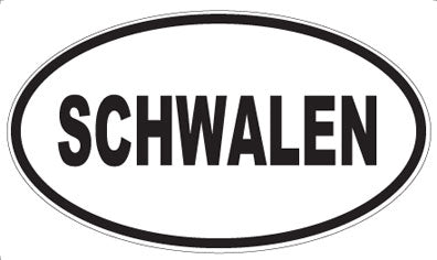 SCHWALEN - Oval Magnet