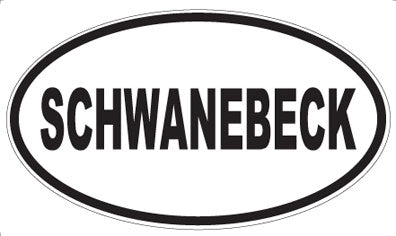 SCHWANEBECK - Oval Magnet