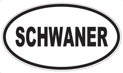 SCHWANER - Oval Magnet