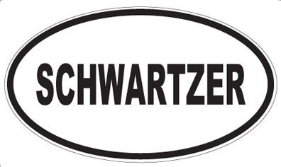 SCHWARTZER - Oval Magnet