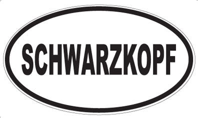 SCHWARZKOPF - Oval Magnet